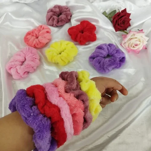 کش مو خز کشیده بارنگ بندی جذاب