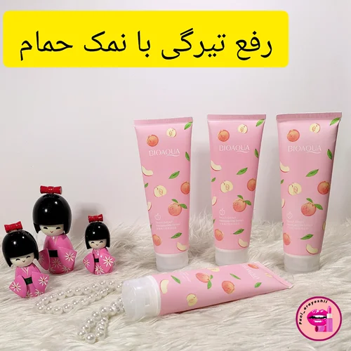 نمک بدن هلو